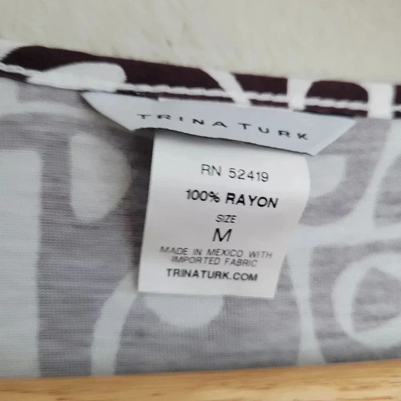 Trina Turk Womens Palm Desert Buckle Jersey Cut Out Dress Cover Up Tunic Medium - Picture 5 of 10